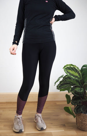 One Legging at a Time - Mauve