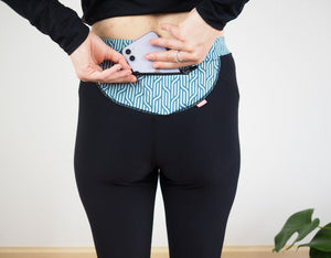 One Legging at a Time - Cool Blue